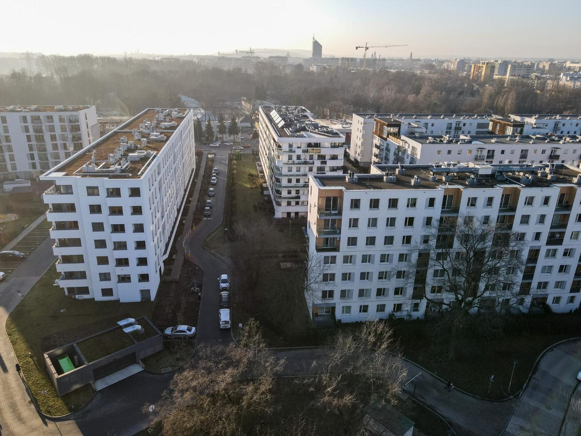 Dabie Park Residence Krakau Exterior foto