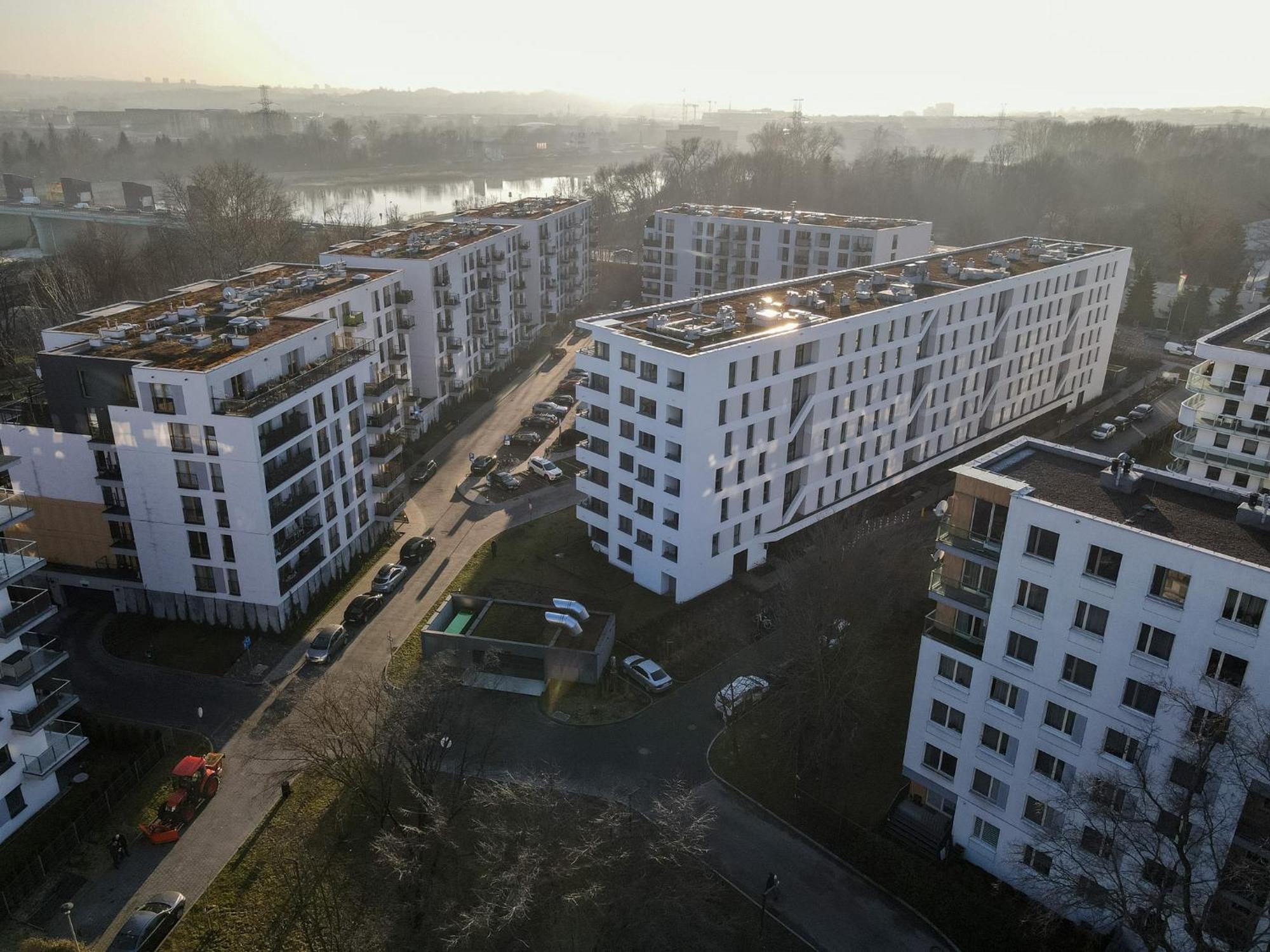 Dabie Park Residence Krakau Exterior foto