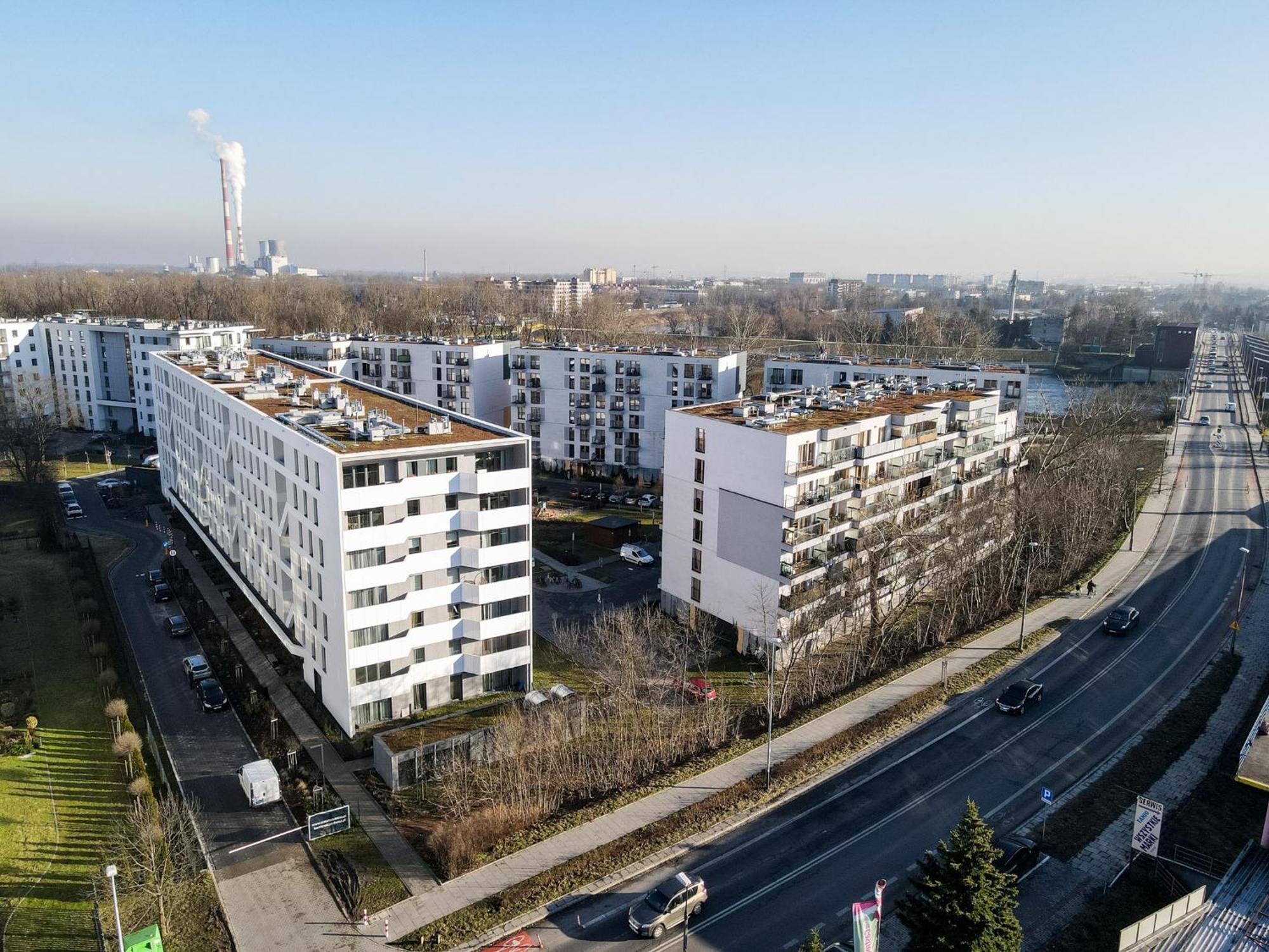 Dabie Park Residence Krakau Exterior foto