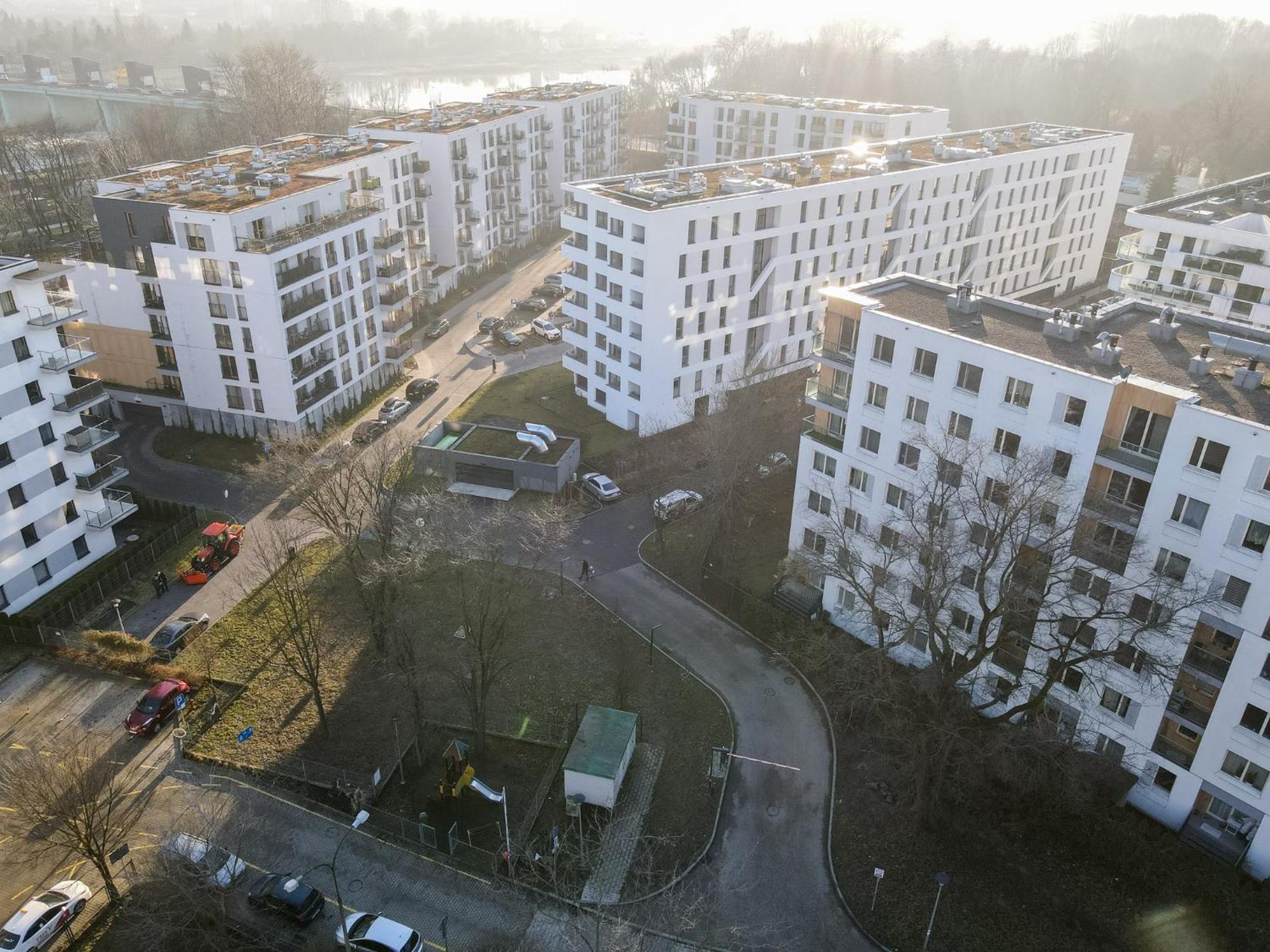 Dabie Park Residence Krakau Exterior foto